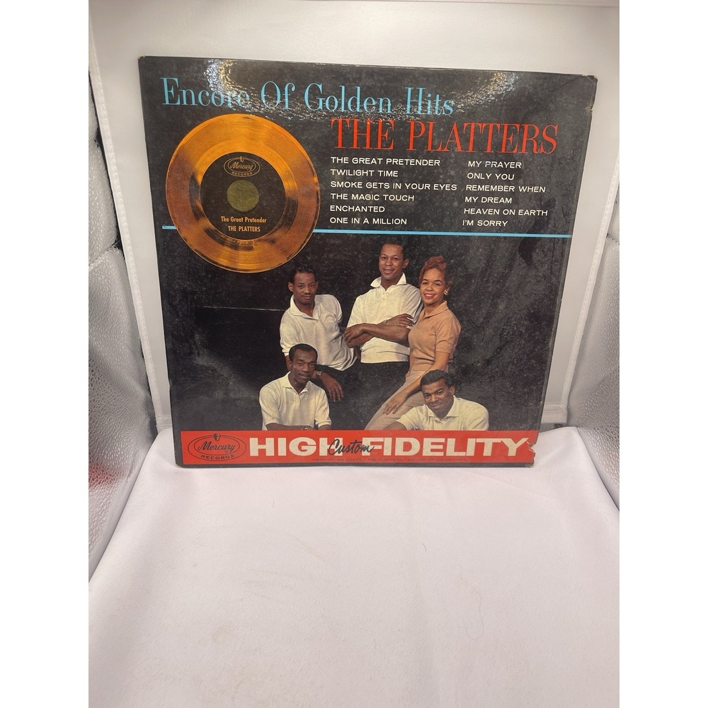 The Platters Encore Of Golden Hits and‎ More MG-20472 Record Album Vinyl LP